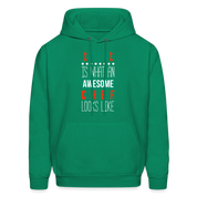 This is what an awesome Chef looks like S00097 Men's Hoodie - kelly green