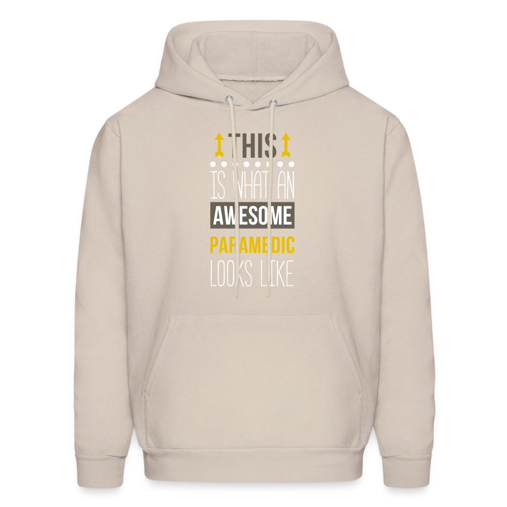 This is what an awesome Paramedic looks like  S00104 Men's Hoodie - Sand