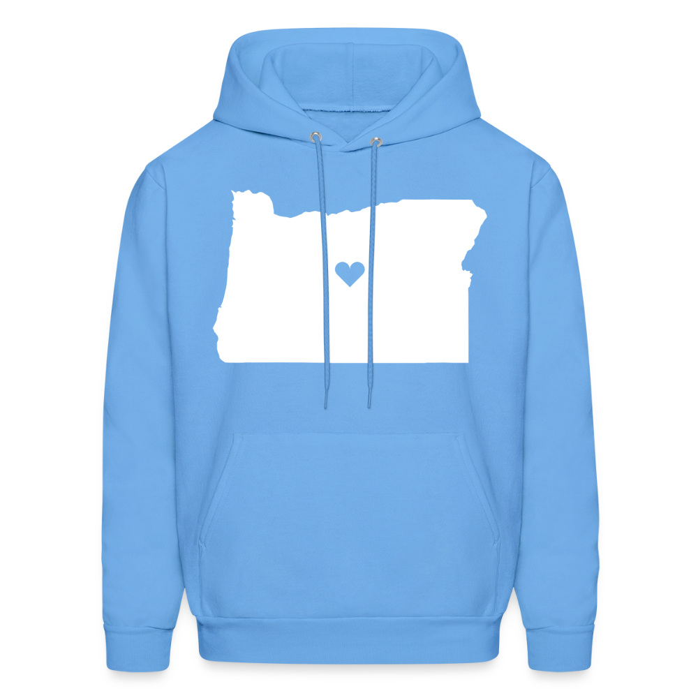 Oregon Love Hoodie - carolina blue