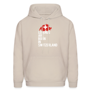 Legends are born in Switzerland Unisex Hoodie - Sand
