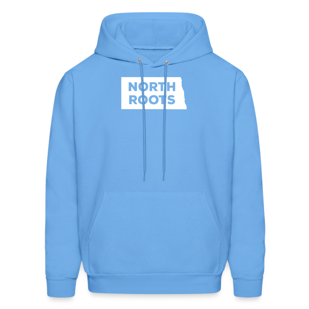 S00034North Dakota- Love  Men's Hoodie - carolina blue