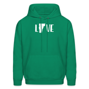 S00045 Vermont -Love Men's Hoodie - kelly green