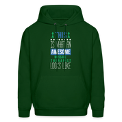 This is what an awesome Massage Therapist looks like S00079 Men's Hoodie - forest green