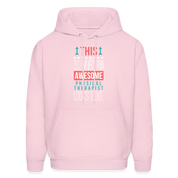 Physical therapist Hoodie - This is what an awesome Physical therapist looks like S00068 Men's Hoodie - pale pink