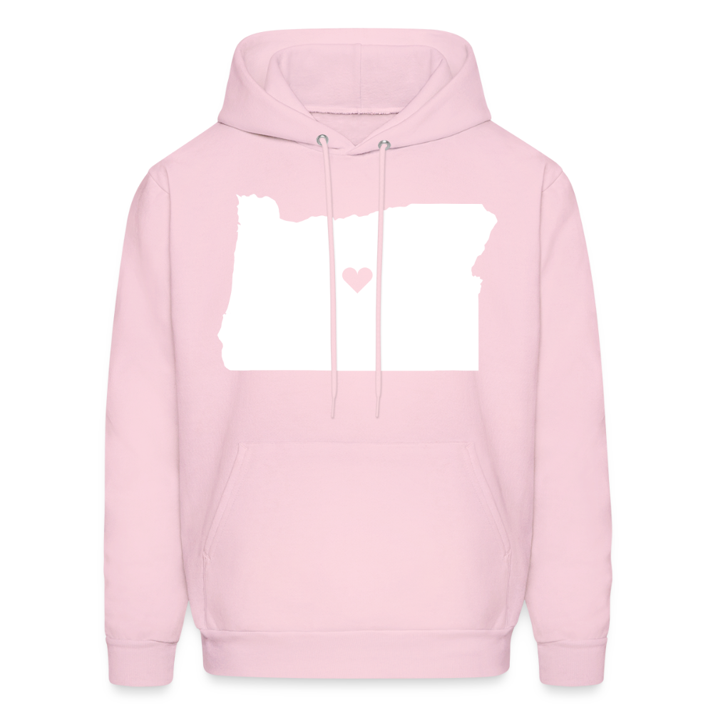 Oregon Love Hoodie - pale pink