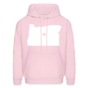 Oregon Love Hoodie - pale pink