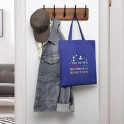 Chemistry jokes new design 2025 tote bag - royal blue