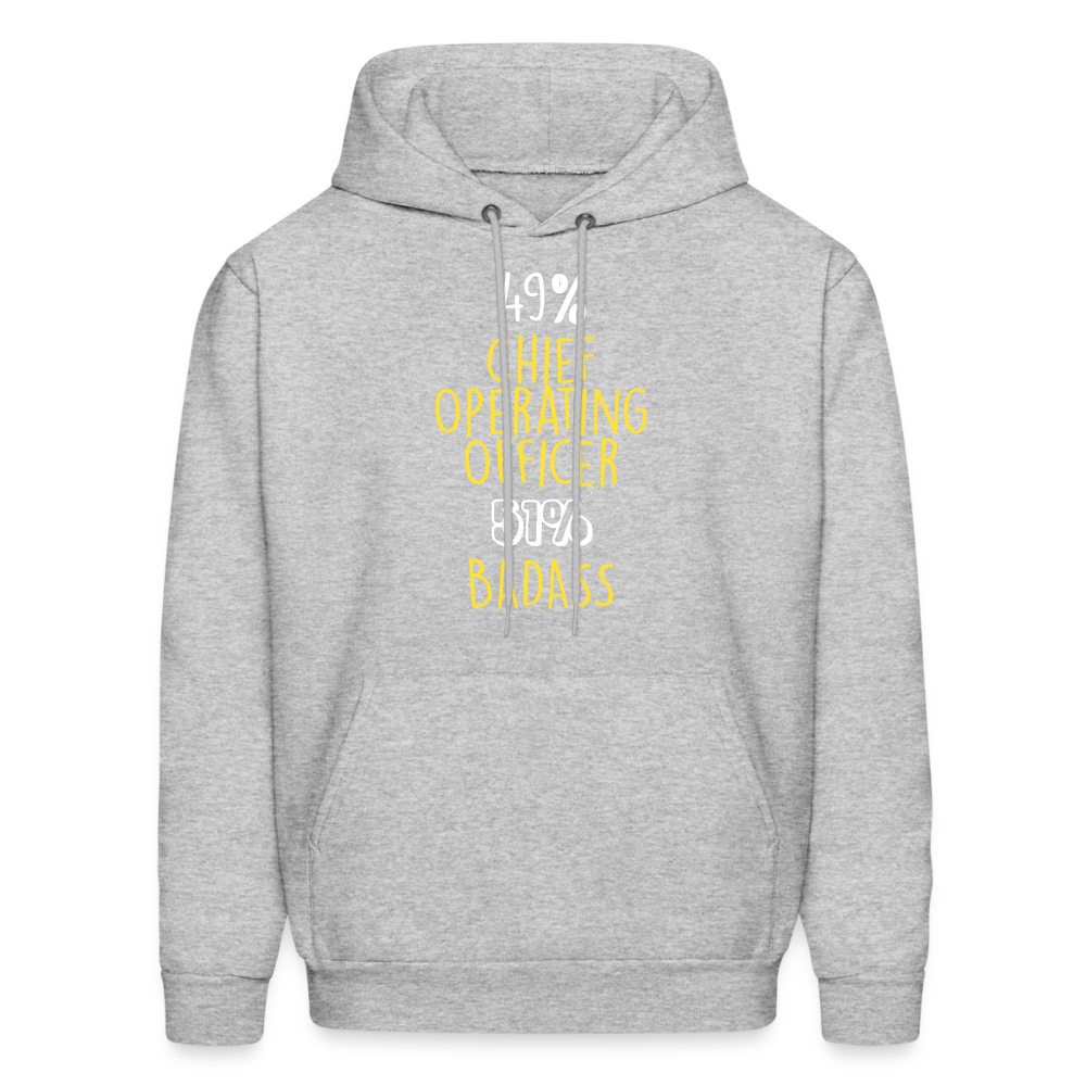 K00260  Chief Operating Officer Hoodie - Operating Officer Apparel, Operating Officer GiftMen's Hoodie - heather gray