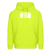 S00041 South Dakota - South Roots Men's Hoodie - safety green