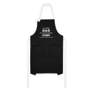 I'm a proud DAD of a freaking awesome Chef (She)P01169 Apron - black/white