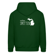 S00022 Michigan Mitten smitten Men's Hoodie - forest green