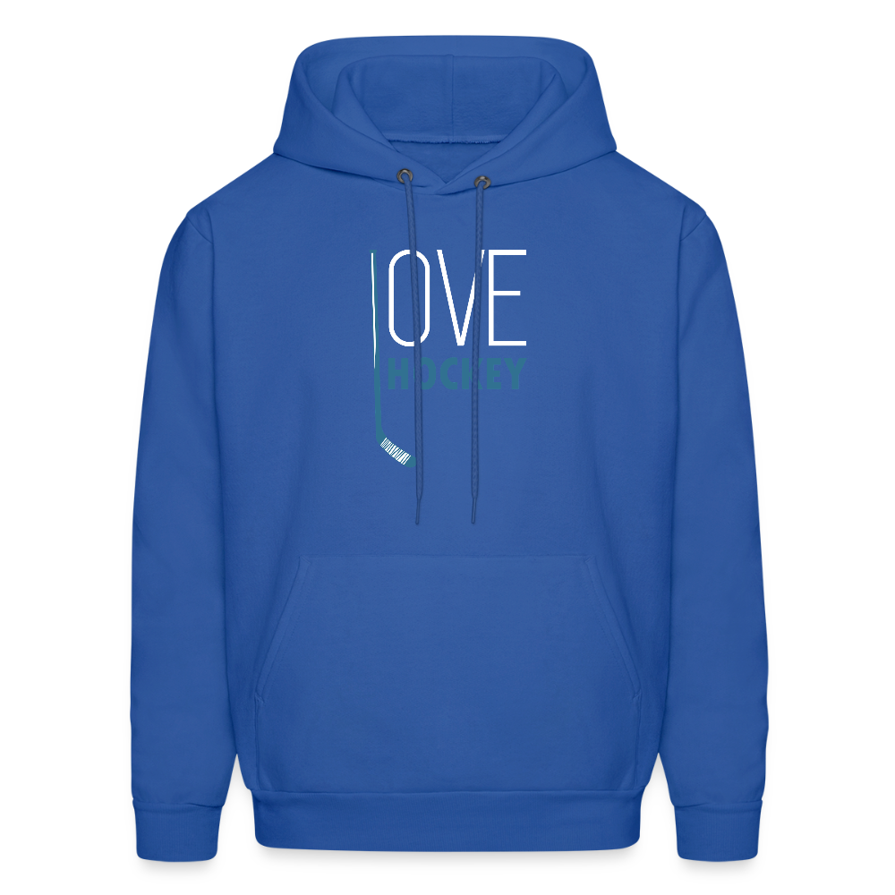Love Hockey Hoodie S00294 - royal blue