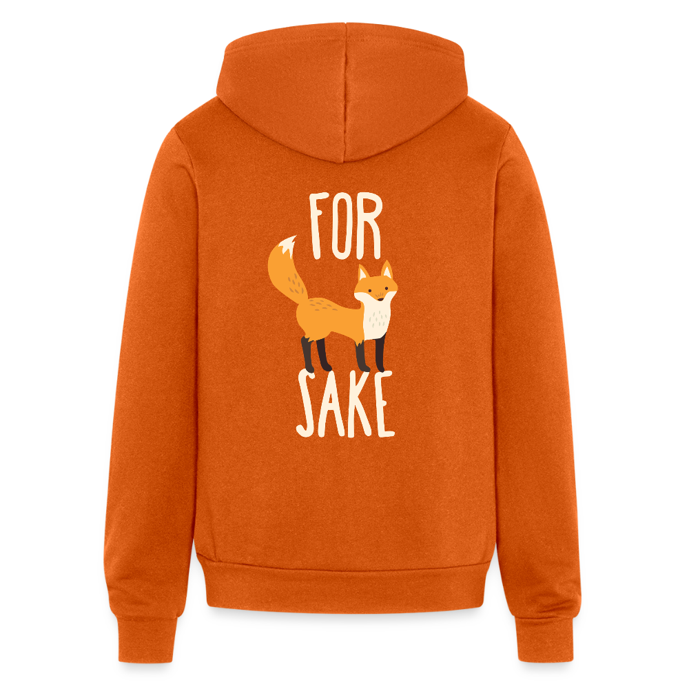 For fox sake Unisex Zip Hoodie Funny Gift Zip Hoodie S00237 - autumn