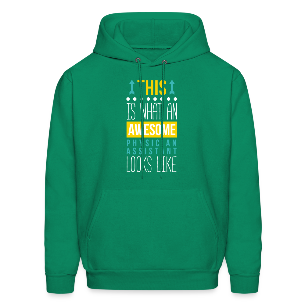 Physician assistant Hoodie - This is what an awesome Physician assistant looks like S00065 Men's Hoodie - kelly green