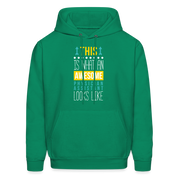 Physician assistant Hoodie - This is what an awesome Physician assistant looks like S00065 Men's Hoodie - kelly green