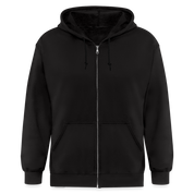 S00372  American Grown with irish roots Unisex Zip Hoodie Irish Roots Men's Zip Hoodie - black