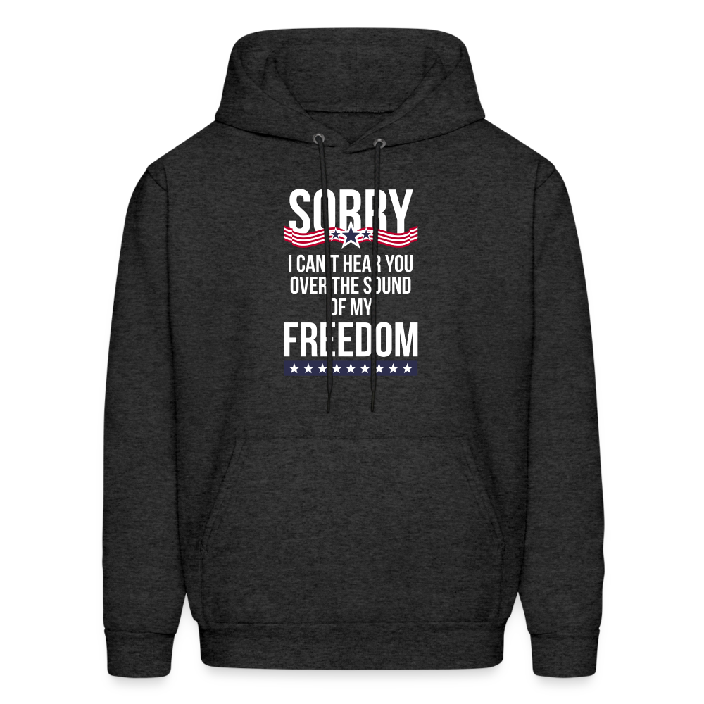 Patriot Sound of freedom  S00052 Men's Hoodie - charcoal grey