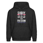 Patriot Sound of freedom  S00052 Men's Hoodie - charcoal grey