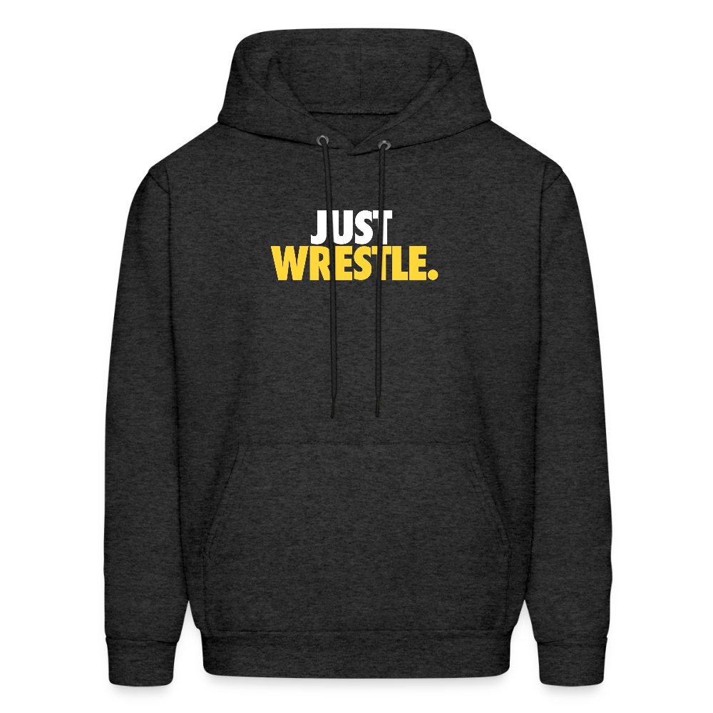 Just wrestle Unisex Hoodie - charcoal grey