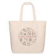 I love chemistry Natural cotton tote bag Eco-Friendly Cotton Tote - natural