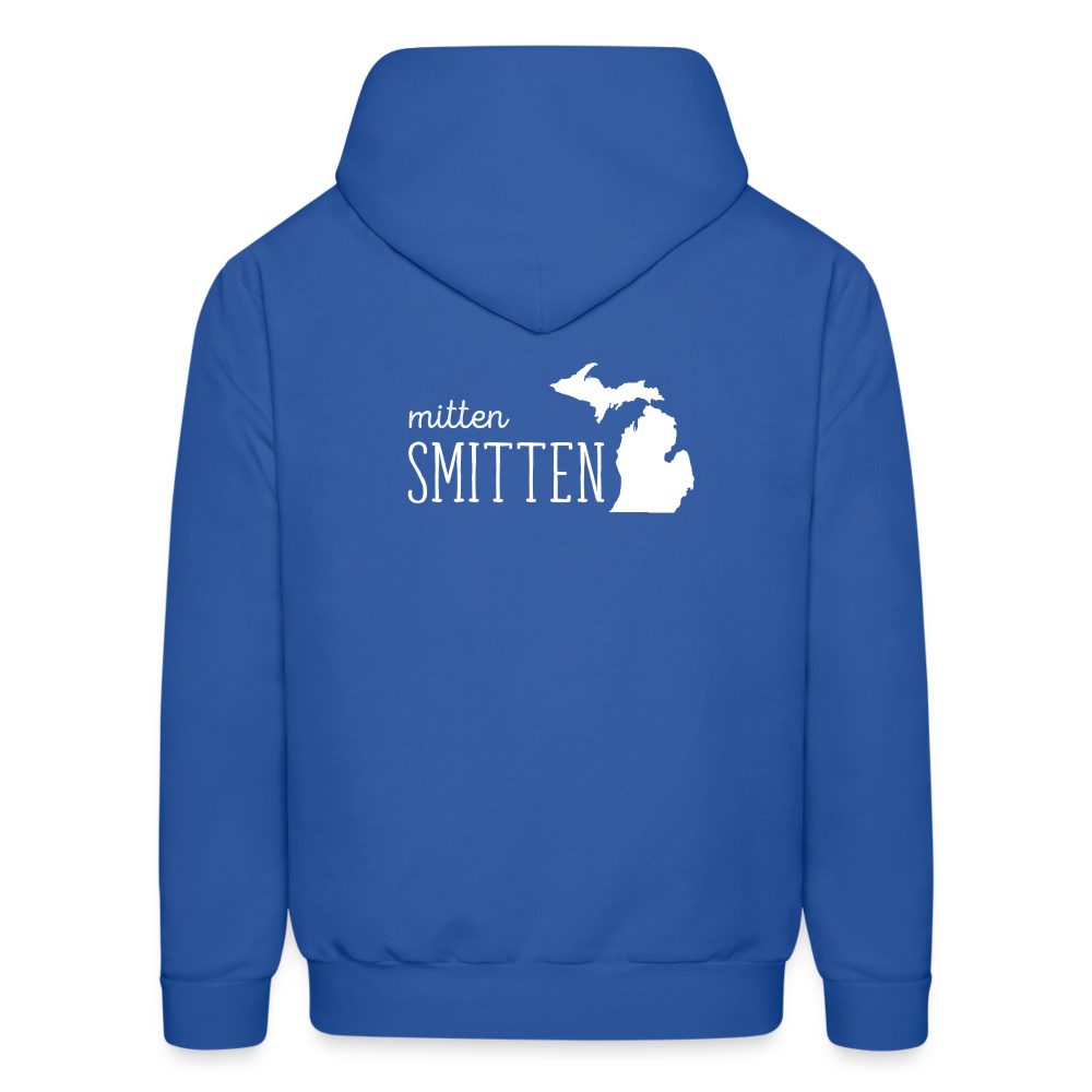 S00022 Michigan Mitten smitten Men's Hoodie - royal blue