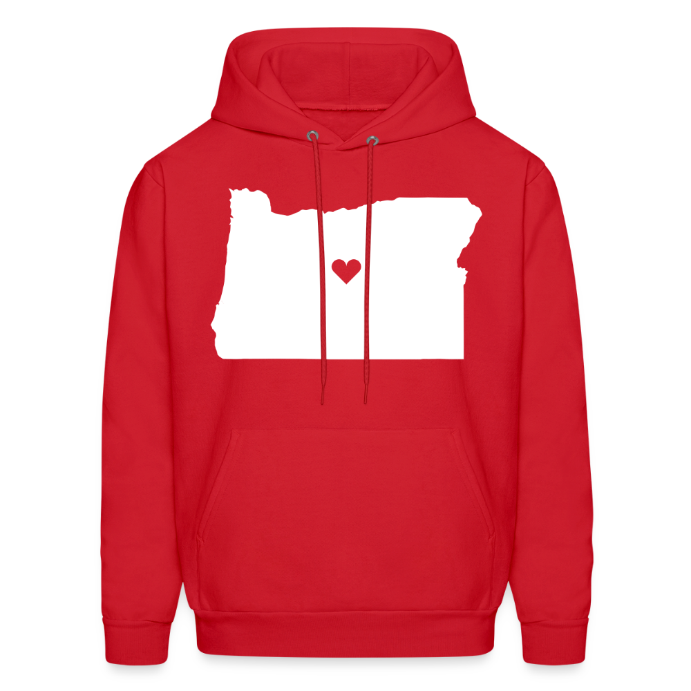 Oregon Love Hoodie - red