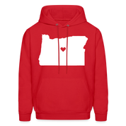 Oregon Love Hoodie - red