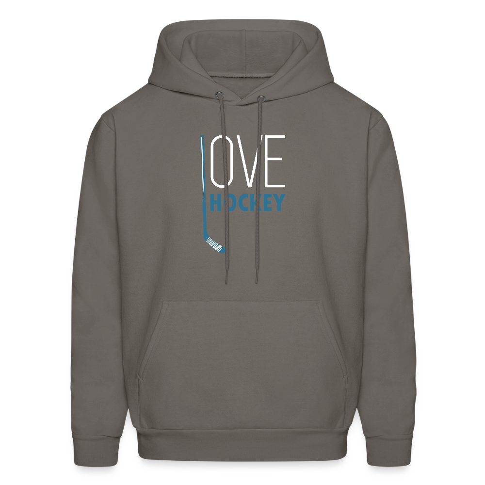 Love Hockey Hoodie S00294 - asphalt gray