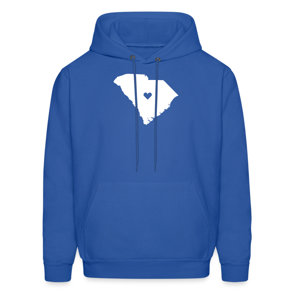 S00040 South Carolina-Love  Men's Hoodie - royal blue