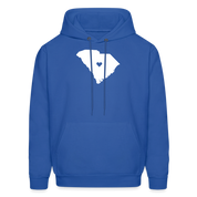 S00040 South Carolina-Love  Men's Hoodie - royal blue