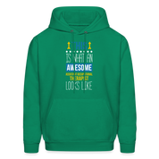 TThis is what an awesome Assistant occupational therapist looks like S00072 Men's Hoodie - kelly green