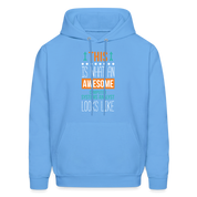 Computer system analyst Hoodie - This is what an awesome Computer system analyst looks like  S00064 Men's Hoodie - carolina blue