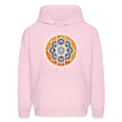 Buddhist Hoodie - Peace around me, face above me, light within me, grace below me Crewneck Gift - pale pink