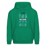 Patrol Officer Hoodie - This is what an awesome Patrol Officer looks like  S00094 Men's Hoodie - kelly green