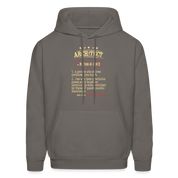 Architect see also WIZARD, MAGICIAN Men's Hoodie - asphalt gray