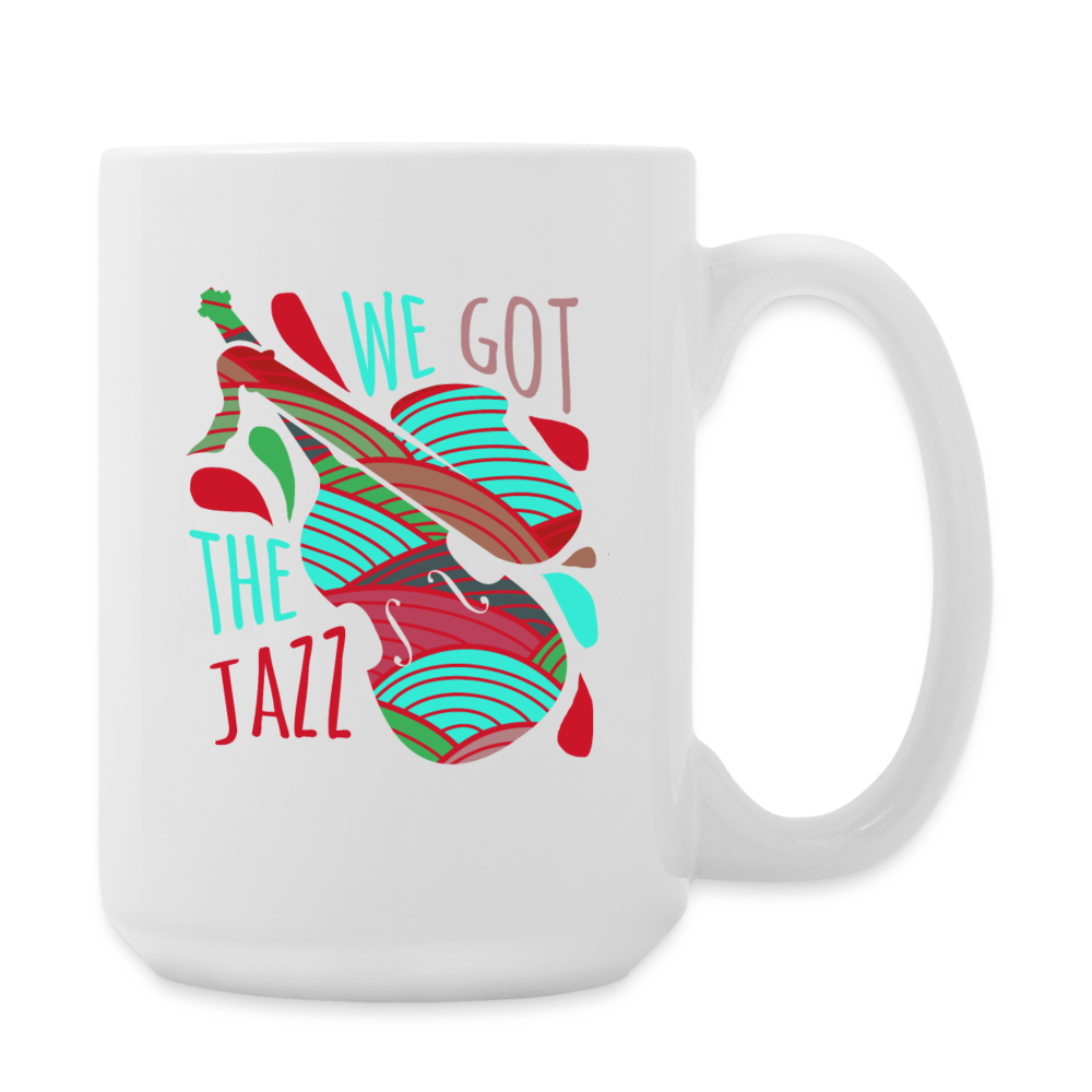 Tea Mug 15 oz - white