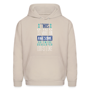 Nurse Practitioner Hoodie - This is what an awesome Nurse Practitioner looks like S00067 Men's Hoodie - Sand