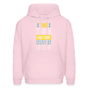Physician assistant Hoodie - This is what an awesome Physician assistant looks like S00065 Men's Hoodie - pale pink