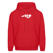 S00033 North Carolina- Love Men's Hoodie - red