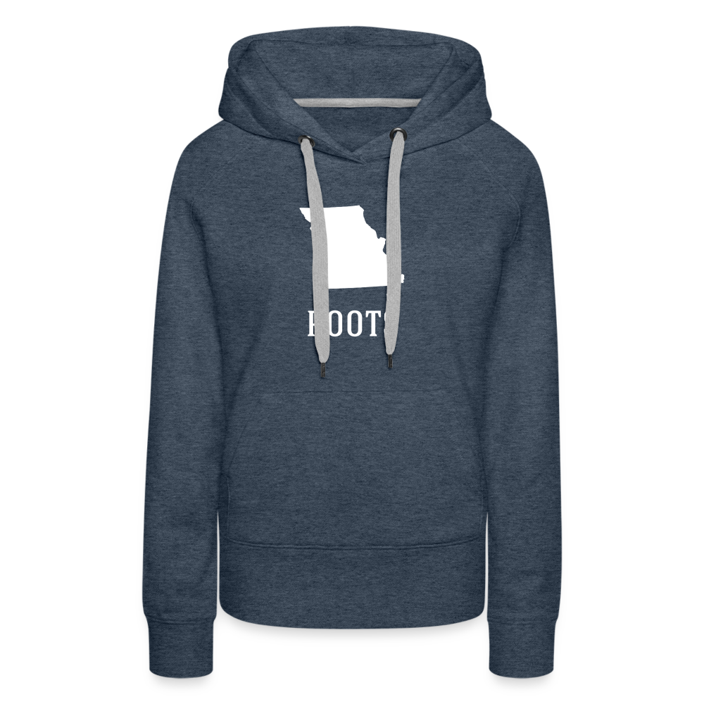 S00025Missouri Women’s Premium Hoodie - heather denim