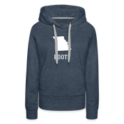 S00025Missouri Women’s Premium Hoodie - heather denim
