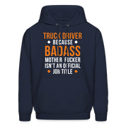 SB10433 Truck  driver badass Men's Hoodie - navy