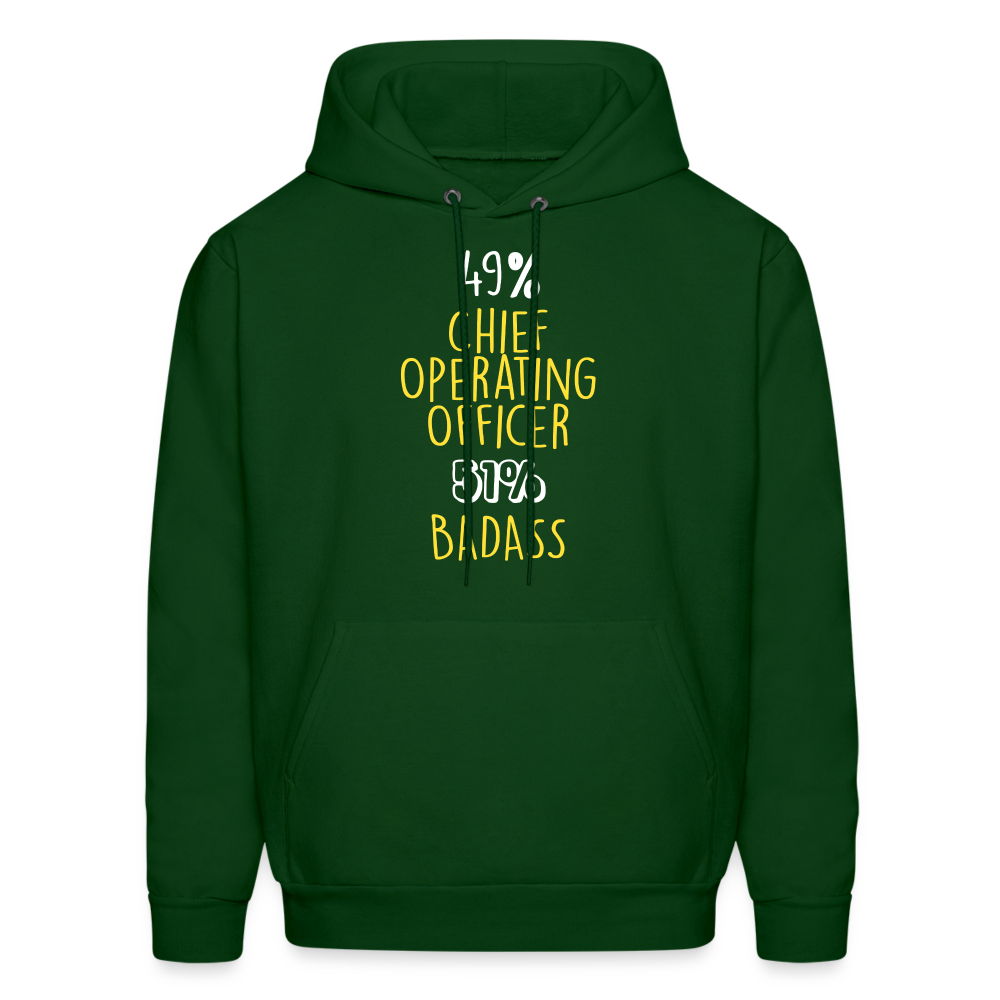 K00260  Chief Operating Officer Hoodie - Operating Officer Apparel, Operating Officer GiftMen's Hoodie - forest green