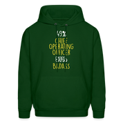 K00260  Chief Operating Officer Hoodie - Operating Officer Apparel, Operating Officer GiftMen's Hoodie - forest green