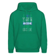 This is what an awesome Massage Therapist looks like S00079 Men's Hoodie - kelly green