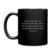 Lourdes diaz Full Color Mug - black