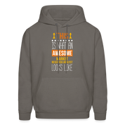 Market Research Analyst This is what an awesome Market Research Analyst looks like  S00087 Men's Hoodie - asphalt gray