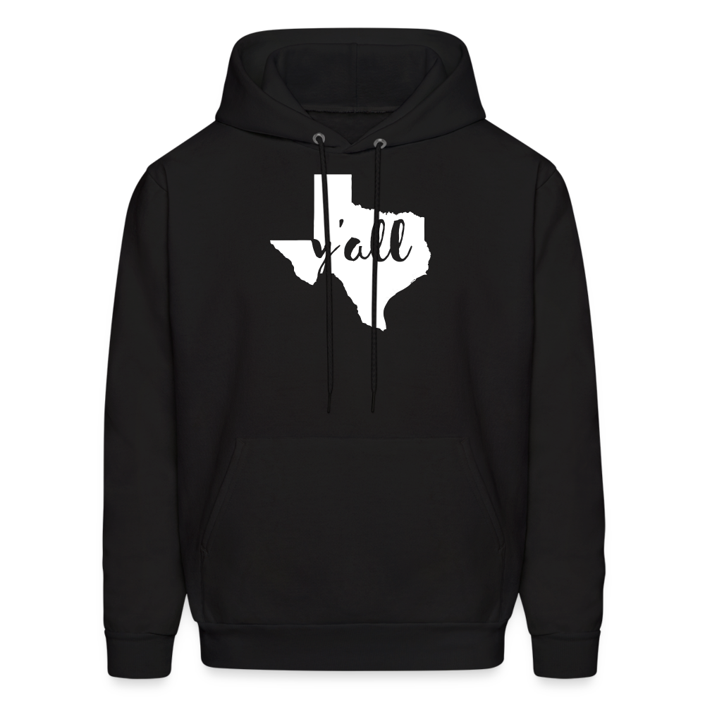 S00043 Texas -Y'all  Men's Hoodie - black