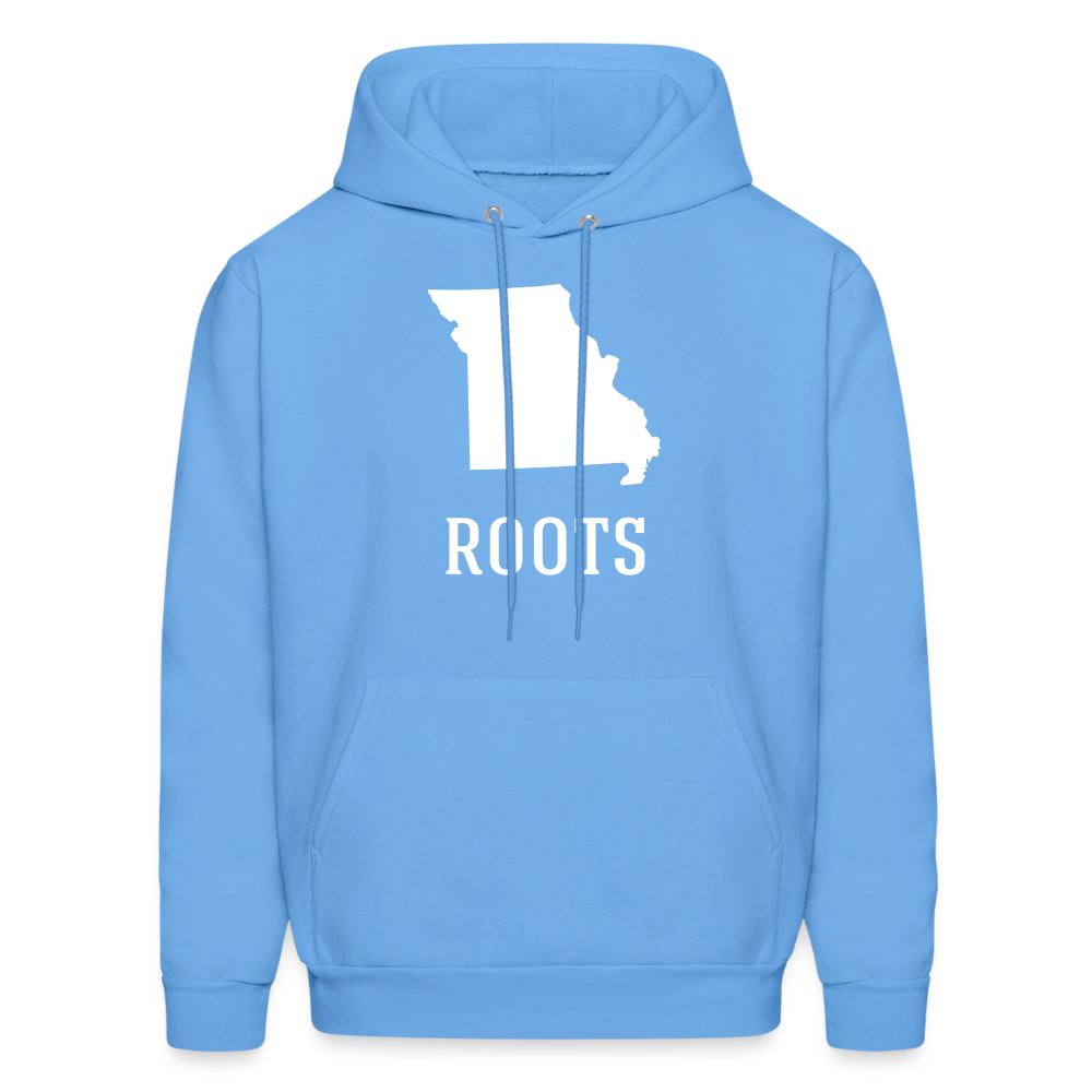 S00025 Missouri - Roots  Men's Hoodie - carolina blue