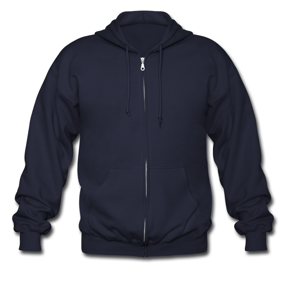 S00037 Love Oregon Unisex Zip Hoodie, Oregon Men's Zip Hoodie - navy